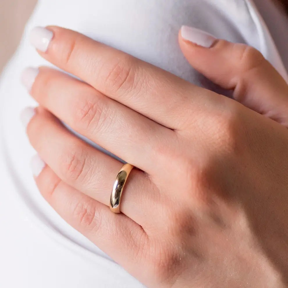 Classic Wedding Band 14K Gold