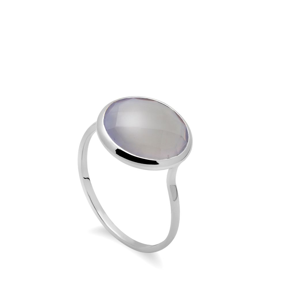 Δαχτυλίδι Χαλκηδόνιος 12mm Κ14