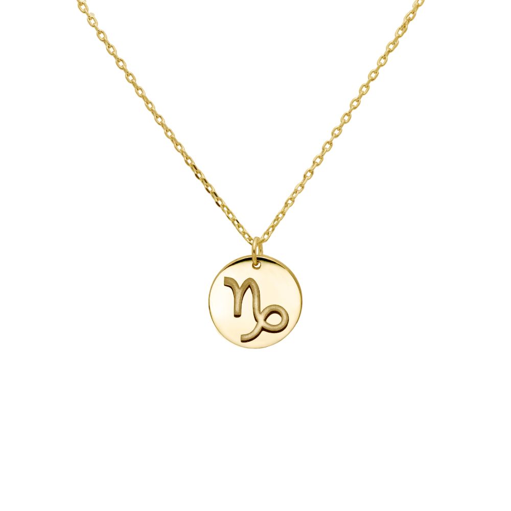 Zodiac Necklace 14K Gold