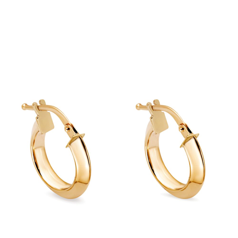 Triangle Hoop Earrings