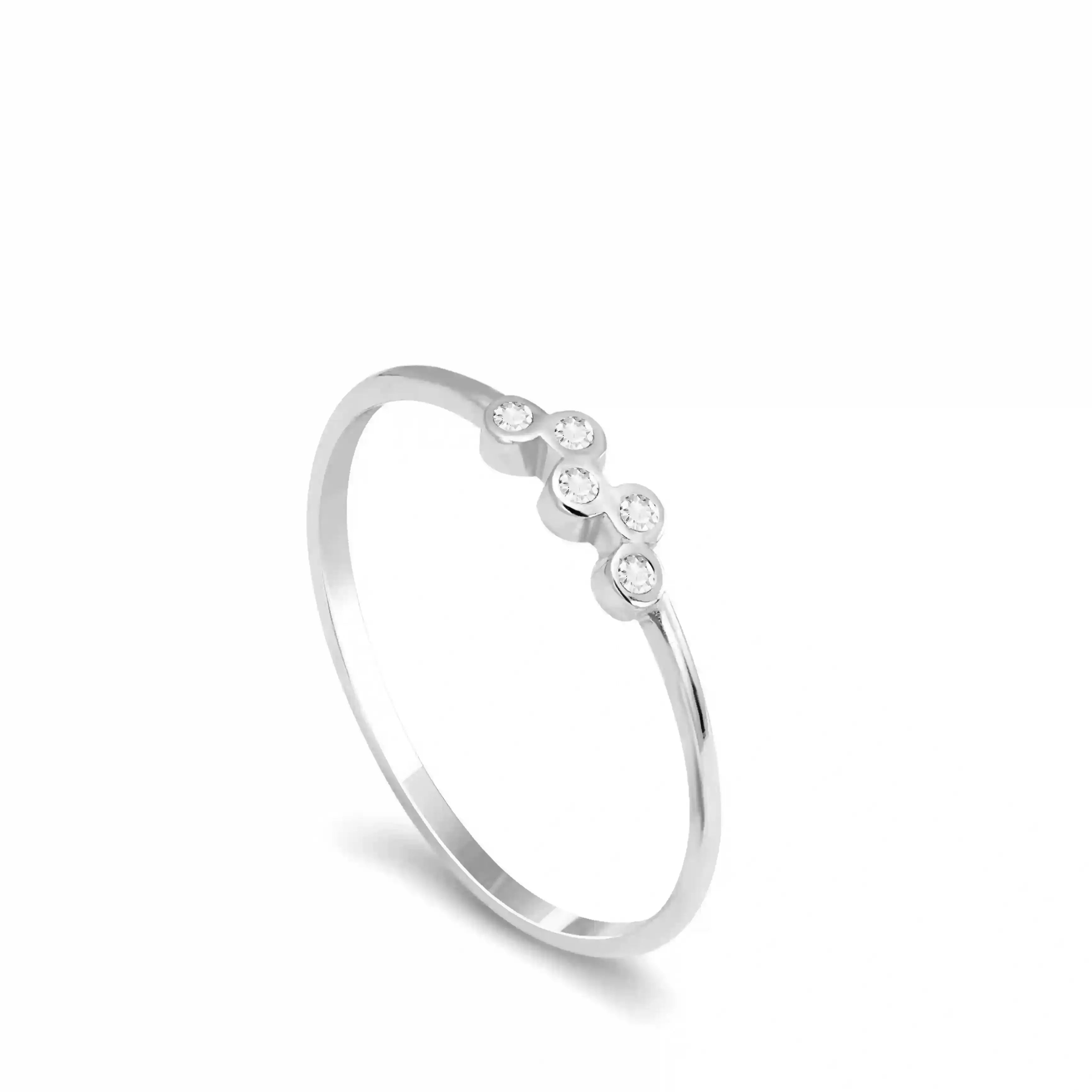14K Gold Diamonds Ring