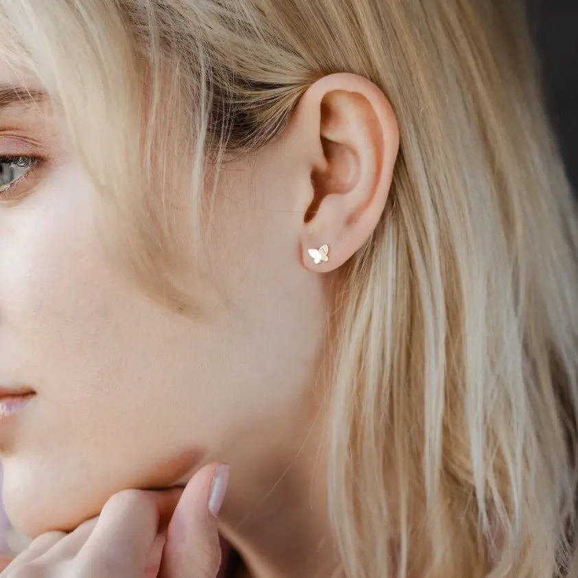 Butterfly Stud Earrings