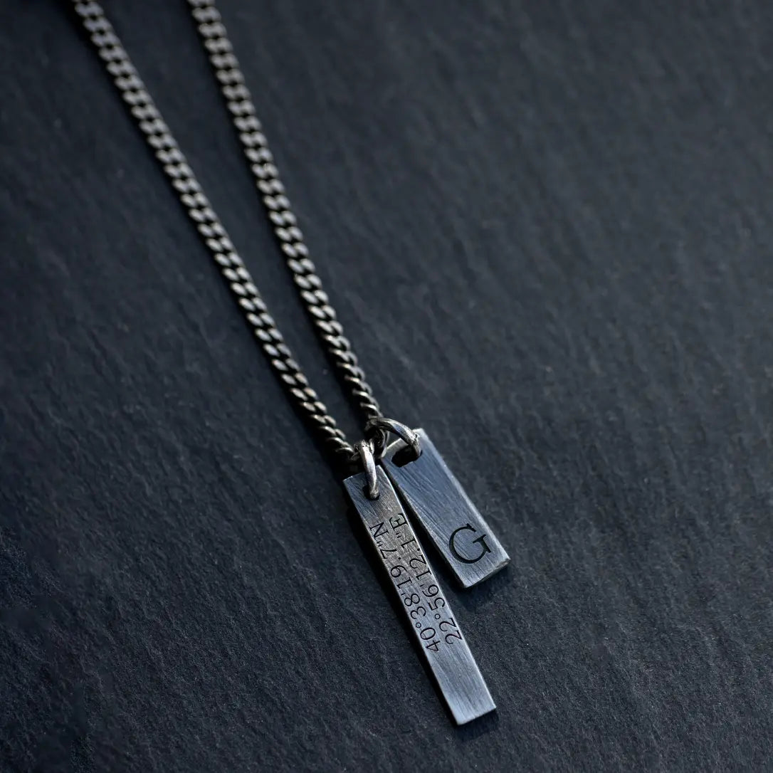 Double Tag Necklace