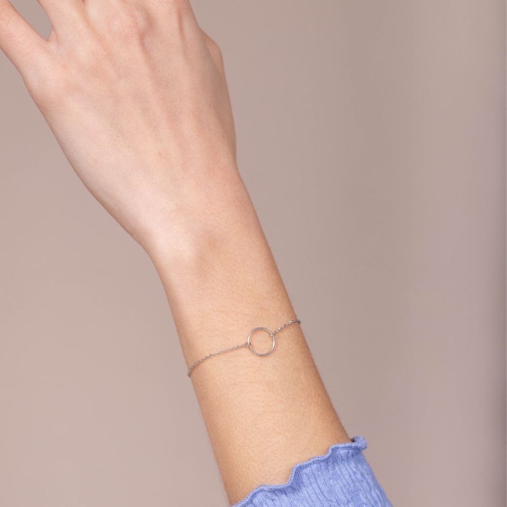 Circle of Life Bracelet 14K Gold