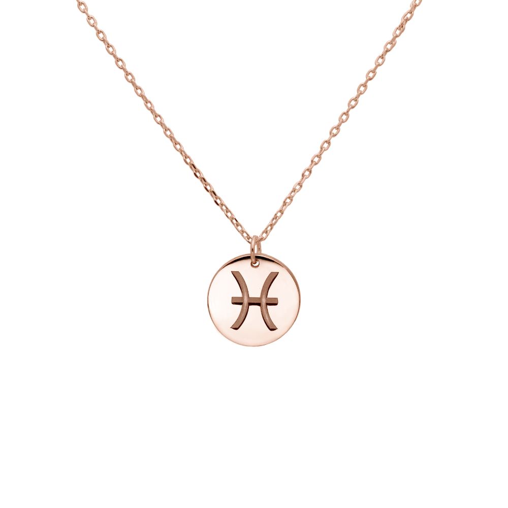 Zodiac Necklace 14K Gold