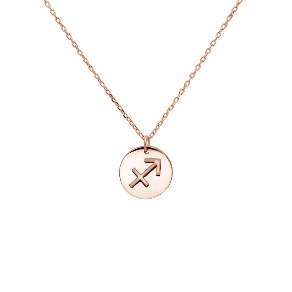 Zodiac Necklace 14K Gold