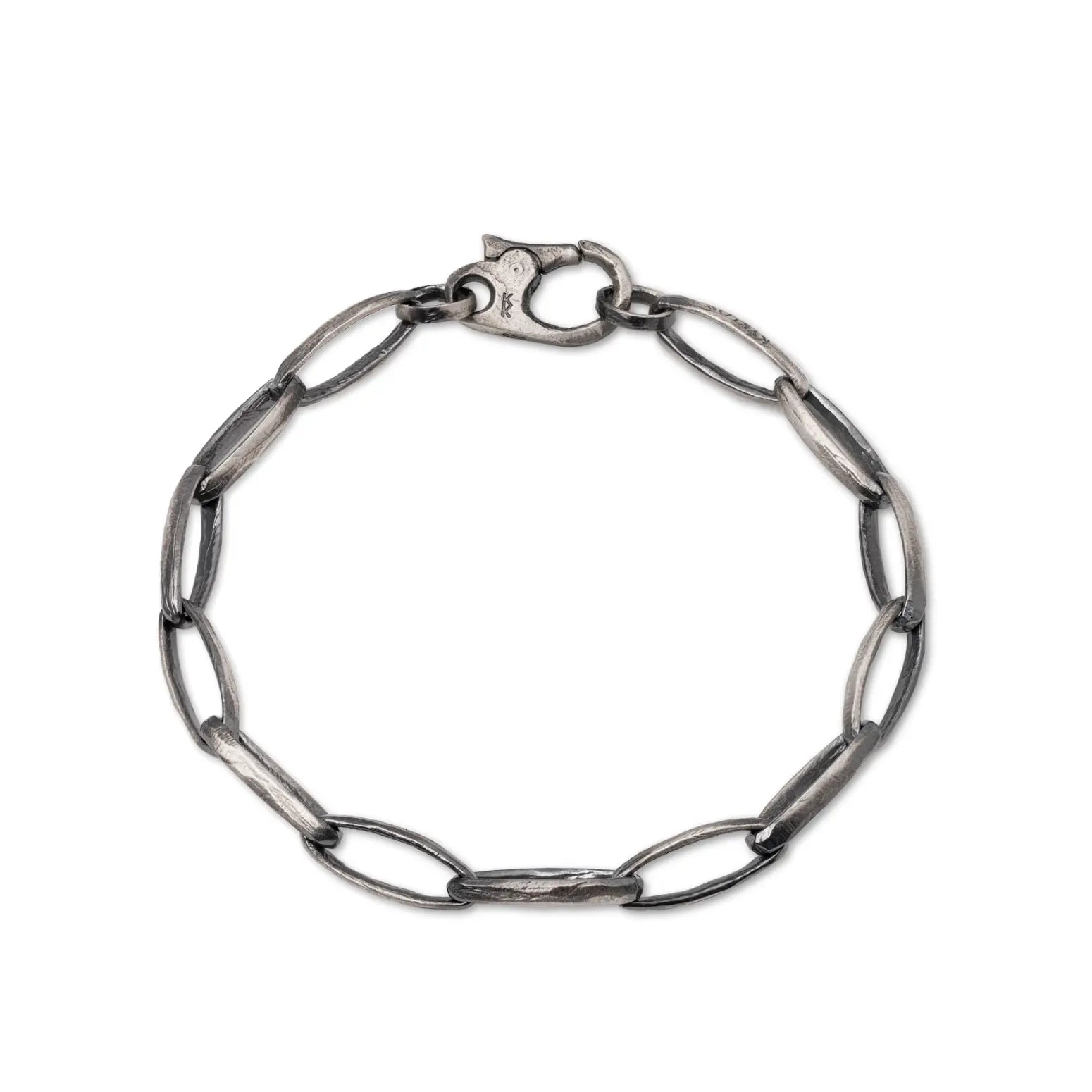 Βραχιόλι Αλυσίδα Οξειδωμένο Ασήμι 925