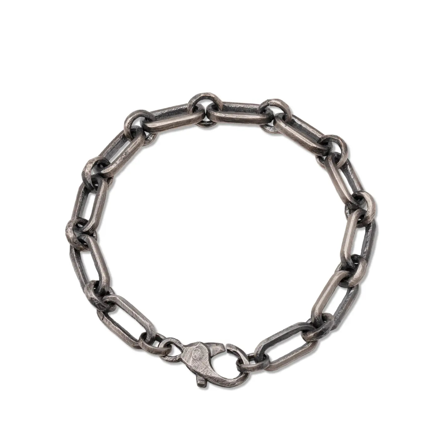 Ανδρικό Βραχιόλι Link Chain Χειροποίητο Ασήμι 925