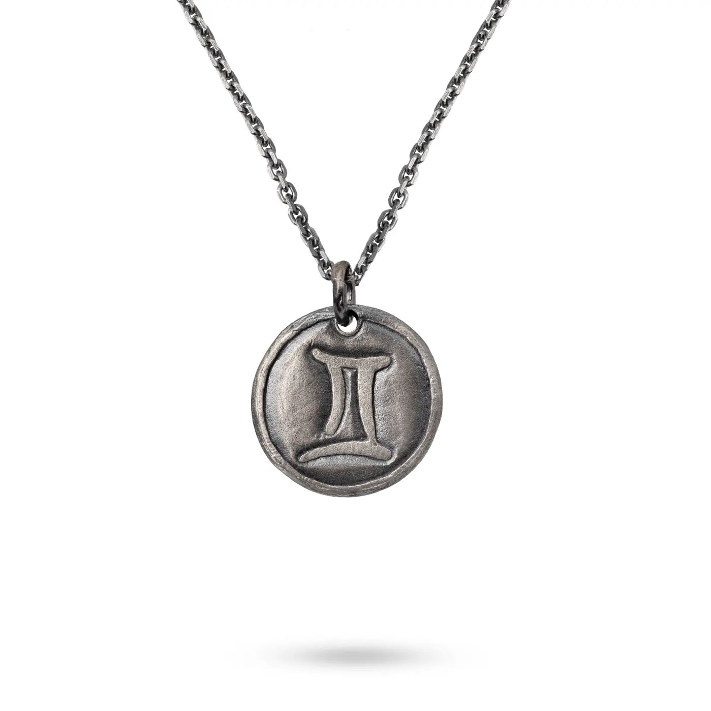 Κολιέ Ζώδιο Οξειδωμένο Ασήμι 925