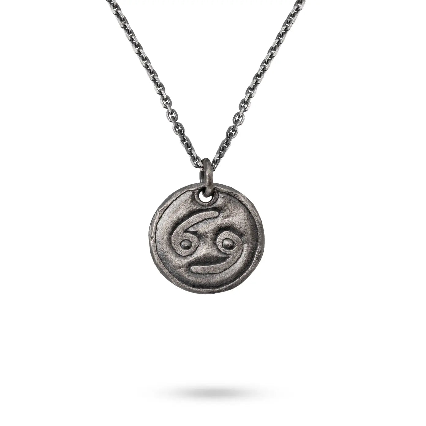 Κολιέ Ζώδιο Οξειδωμένο Ασήμι 925