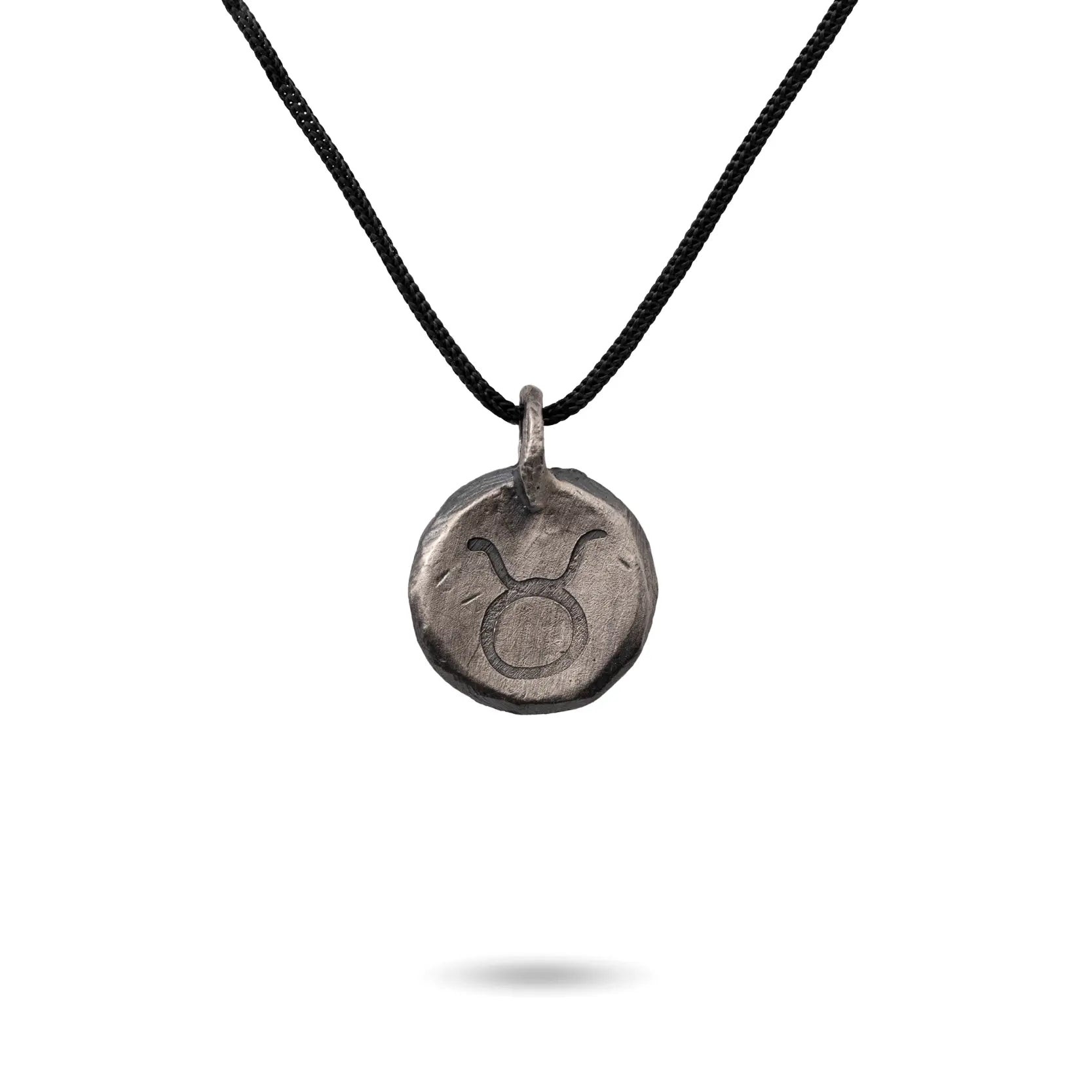 Κολιέ Ζώδιο Οξειδωμένο Ασήμι 925