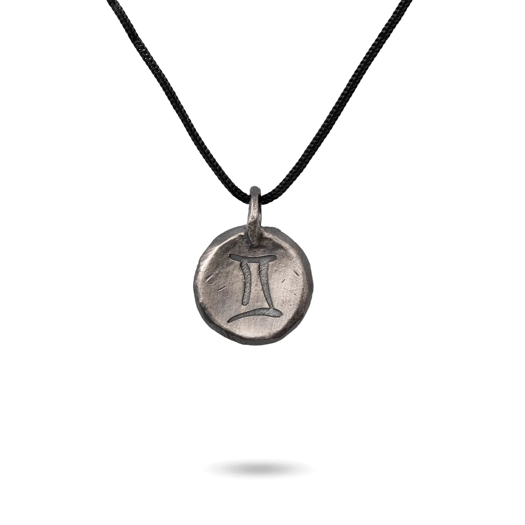 Κολιέ Ζώδιο Οξειδωμένο Ασήμι 925