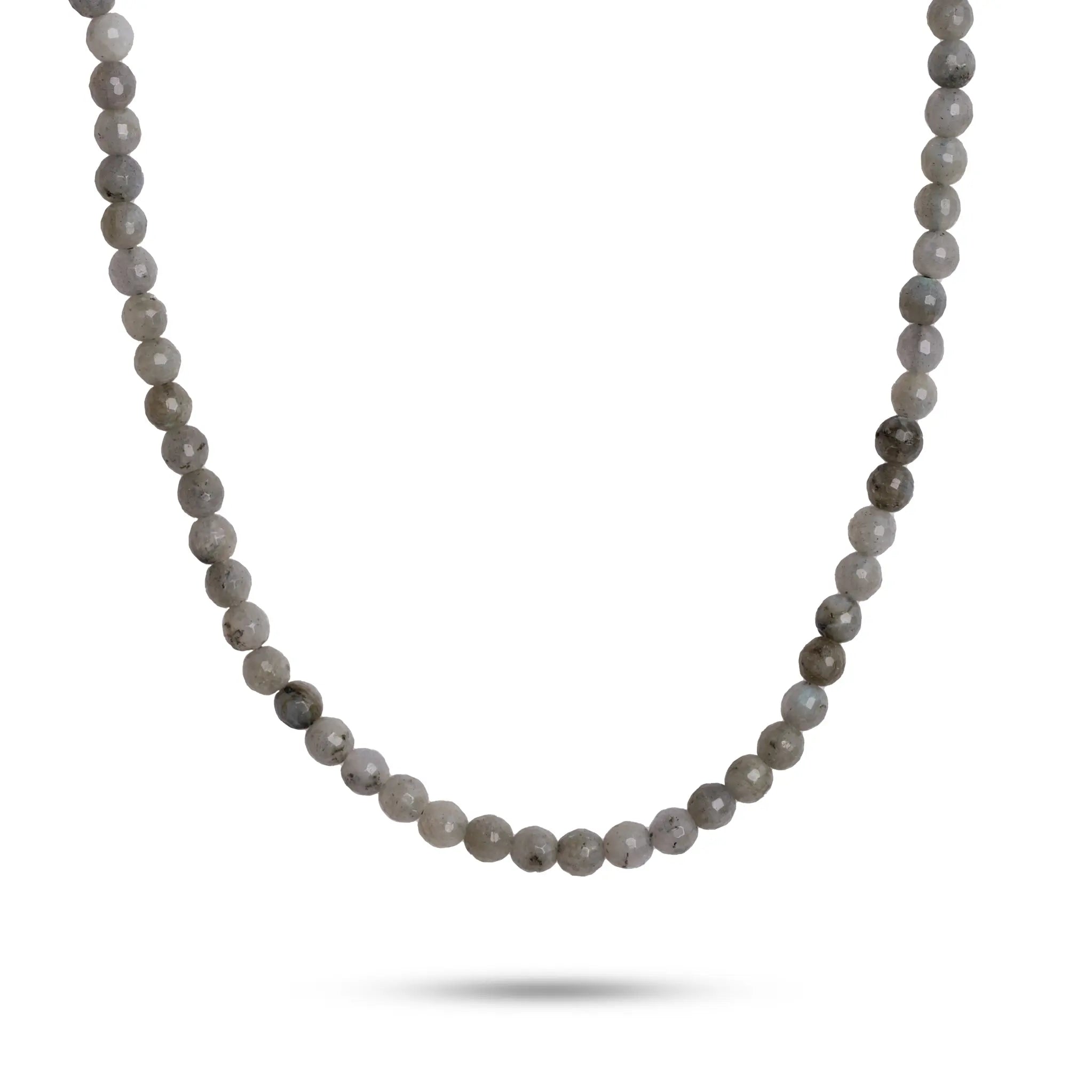 Ανδρικό Κολιέ Λαμπραδορίτης Ασήμι 925