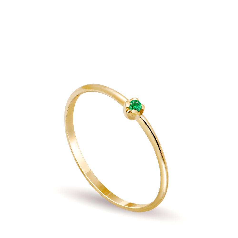 Tsavorite Ring 14K Gold
