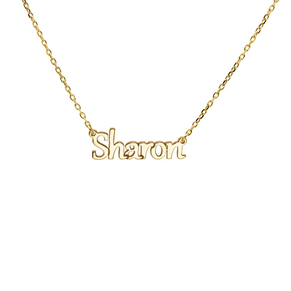 Name Necklace 14K Gold