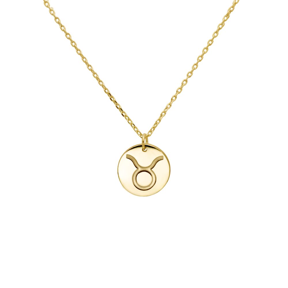 Zodiac Necklace 14K Gold