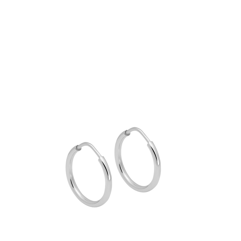 14K Gold Hoops 1.5 cm