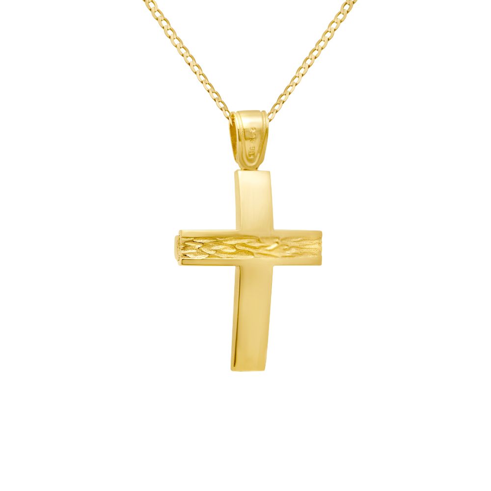 Crucifix Cross Pendant Necklace for Baptism