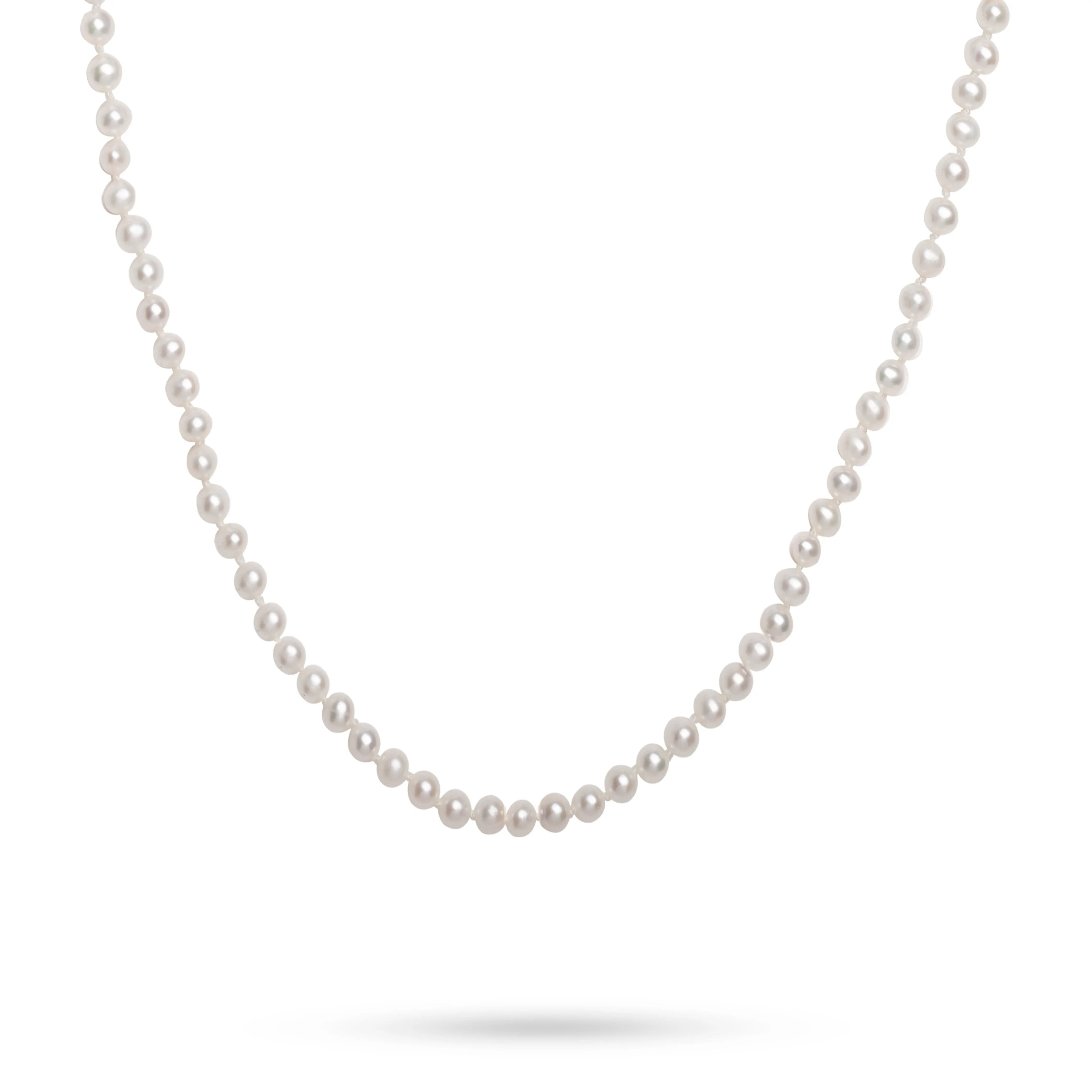 14K Gold Pearl Necklace
