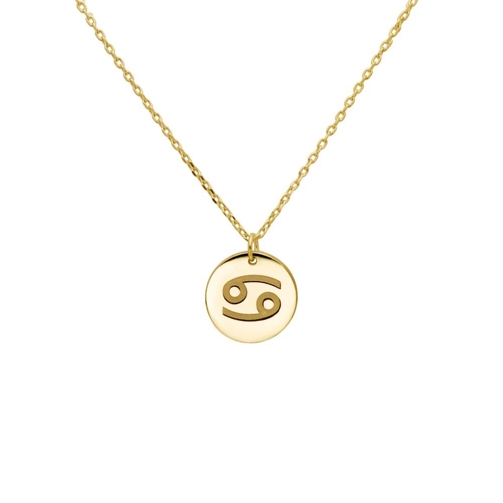 Zodiac Necklace 14K Gold