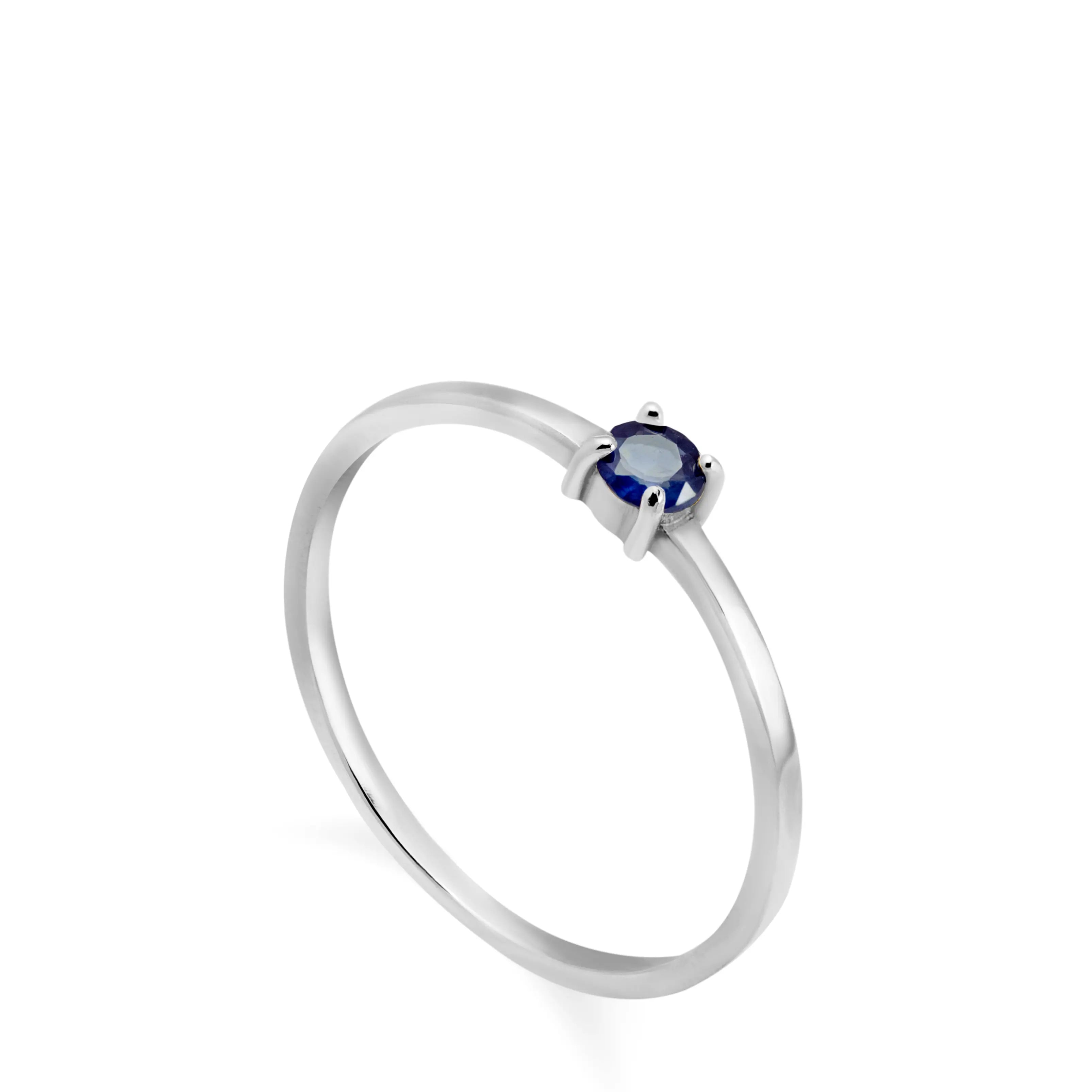 Sapphire Engagement Ring 14K Gold