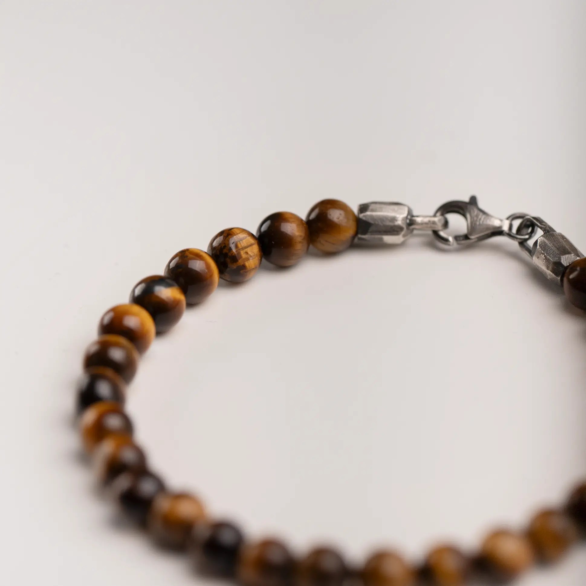 Tigers Eye Bracelet Sterling Silver