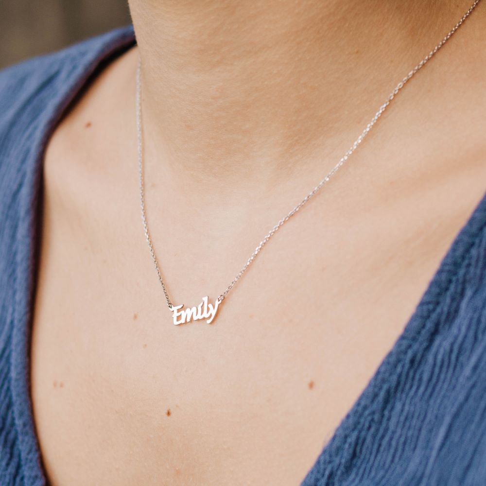 Emily hot sale name necklace