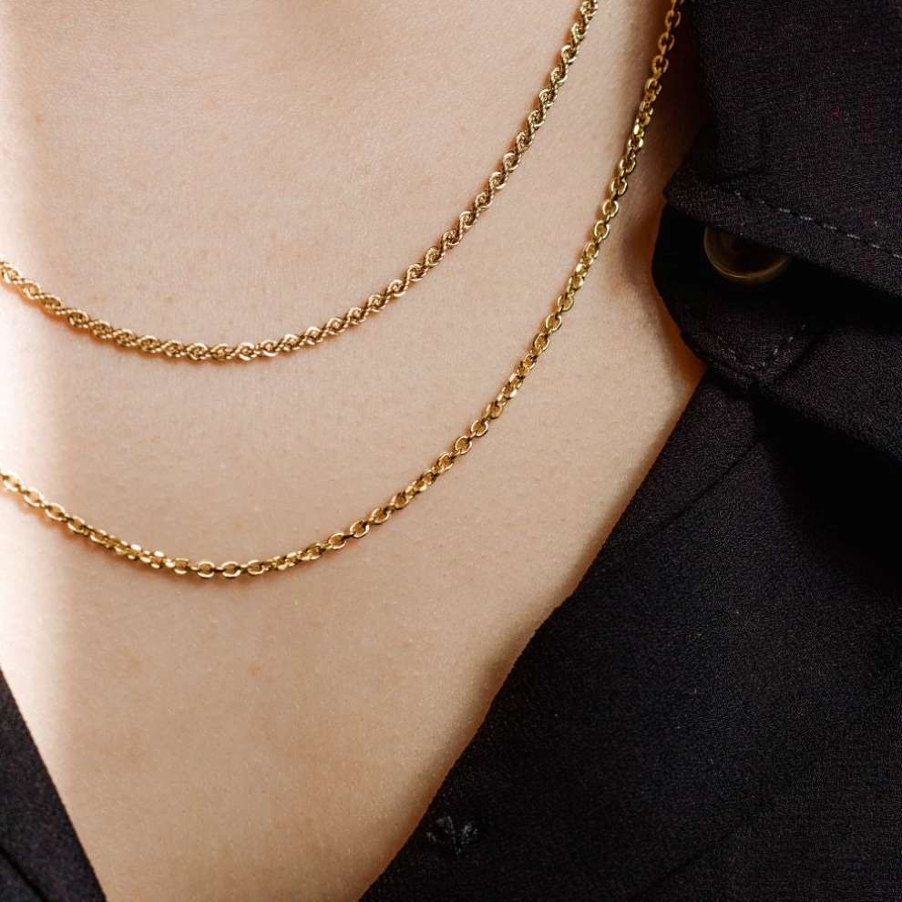 Cable Chain 14K Gold