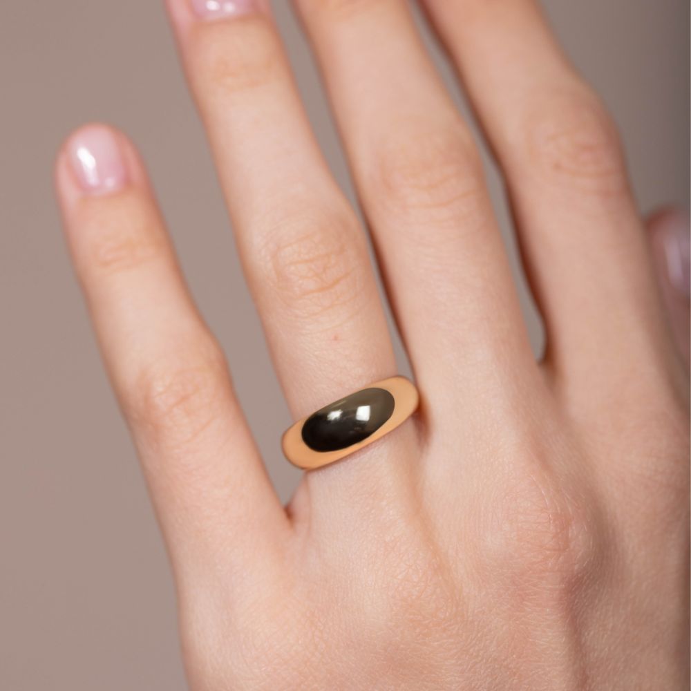 Statement Chunky Ring 14K Gold