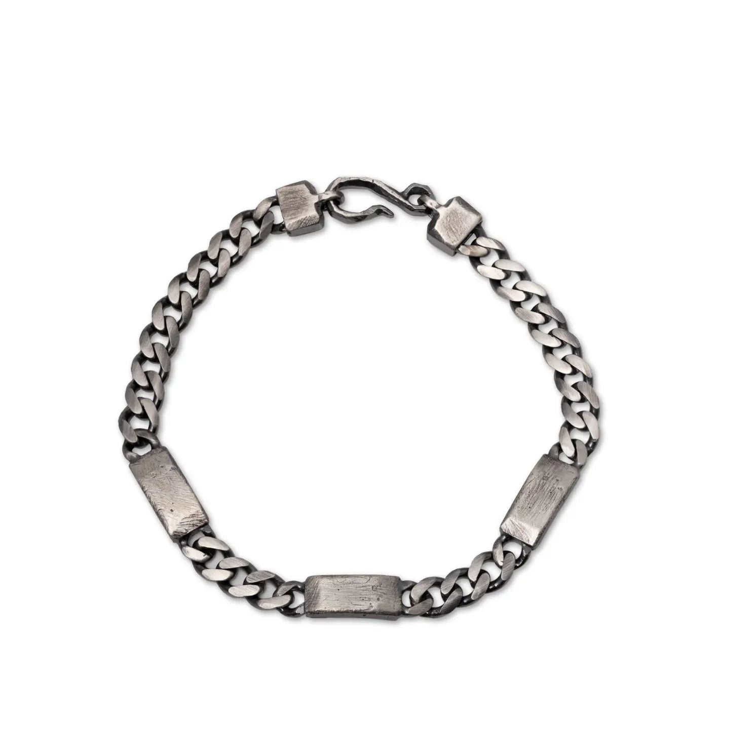 Personalized Tag Bracelet Sterling Silver 5.5mm