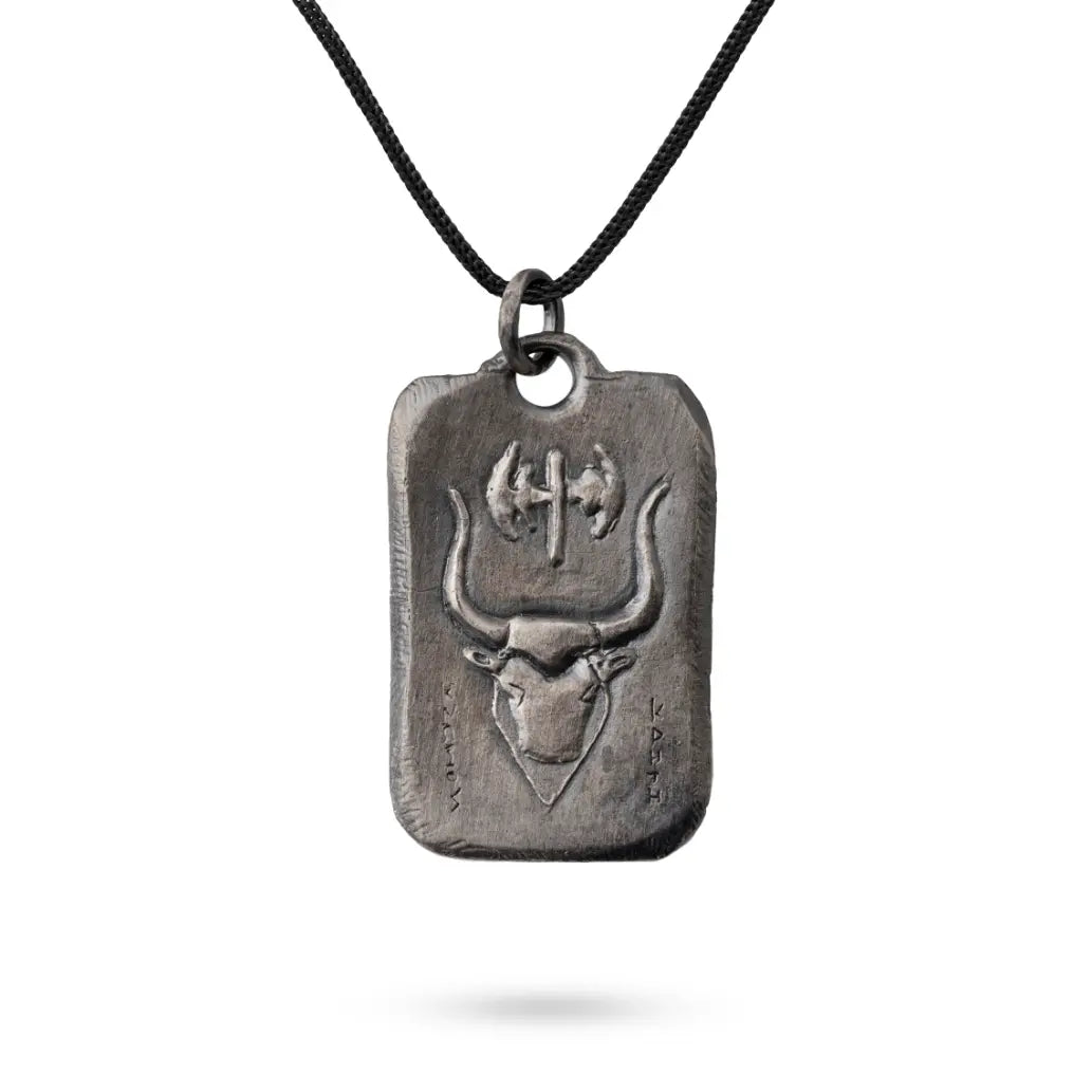 Minotaur Necklace Sterling Silver 925