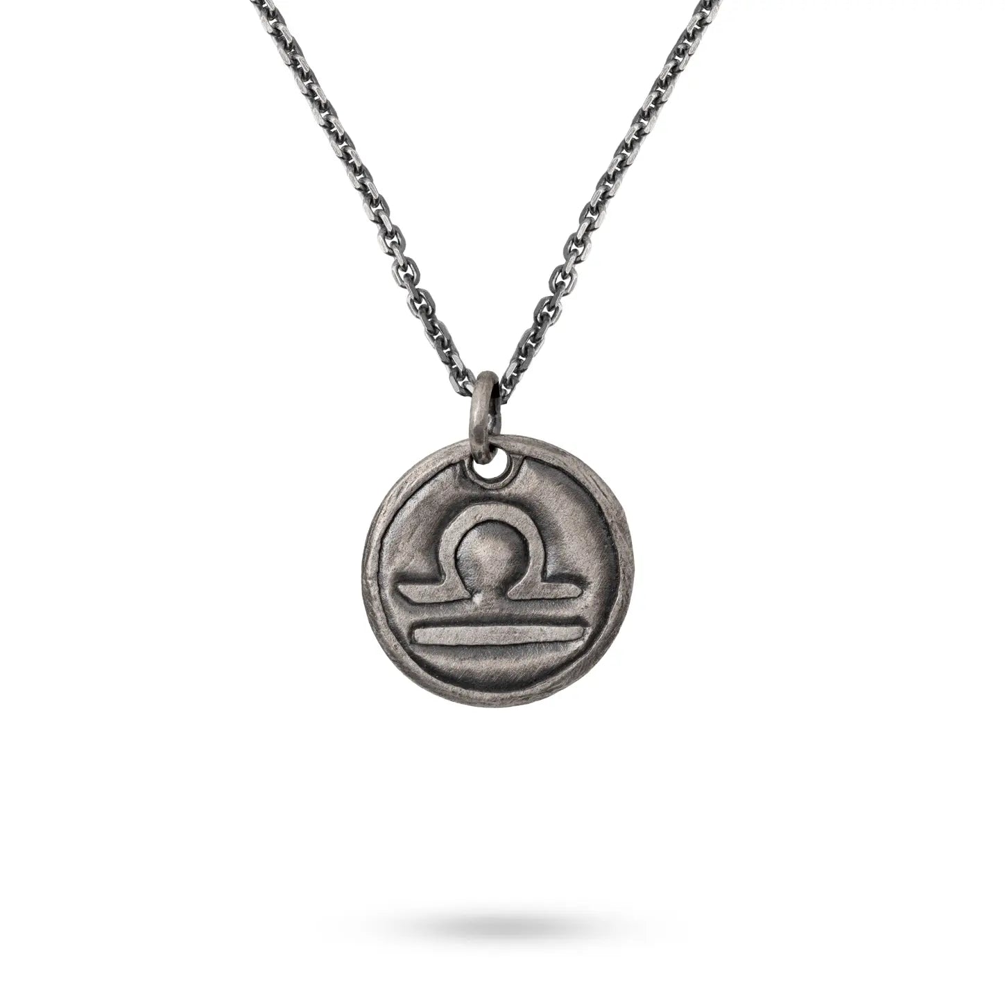 Κολιέ Ζώδιο Οξειδωμένο Ασήμι 925