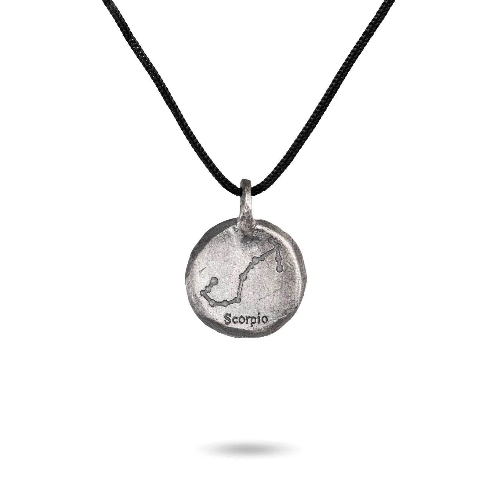 Κολιέ Ζώδιο Οξειδωμένο Ασήμι 925